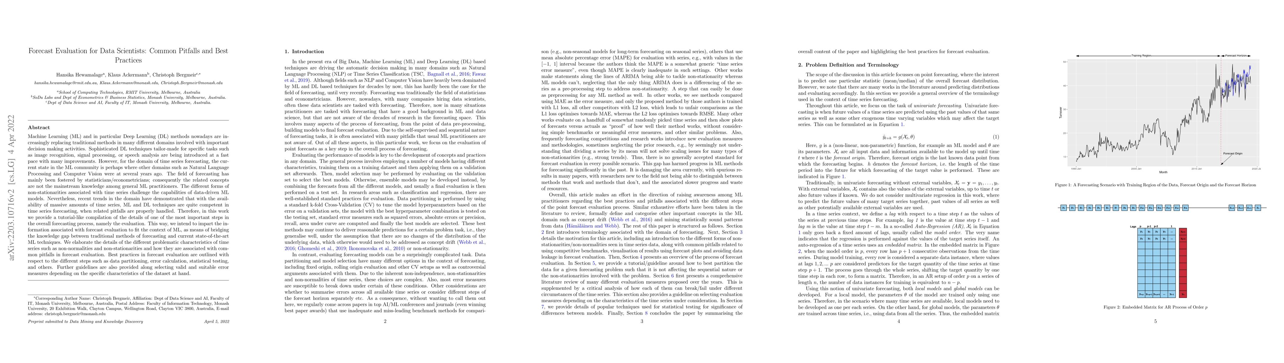 Thumbnail for Forecast Evaluation for Data Scientists: Common Pitfalls and Best
  Practices