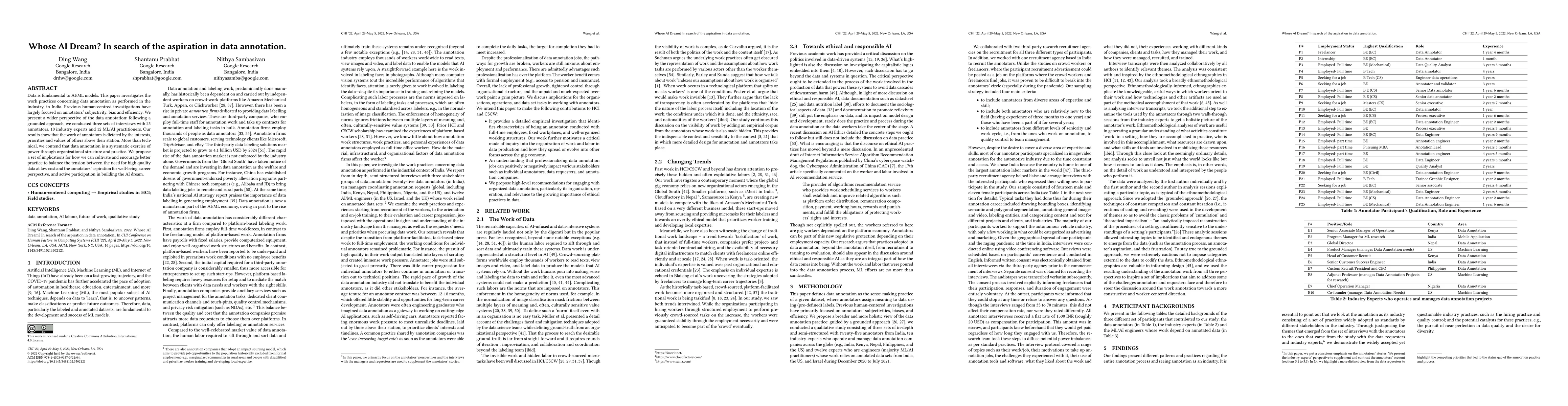 Thumbnail for Whose AI Dream? In search of the aspiration in data annotation