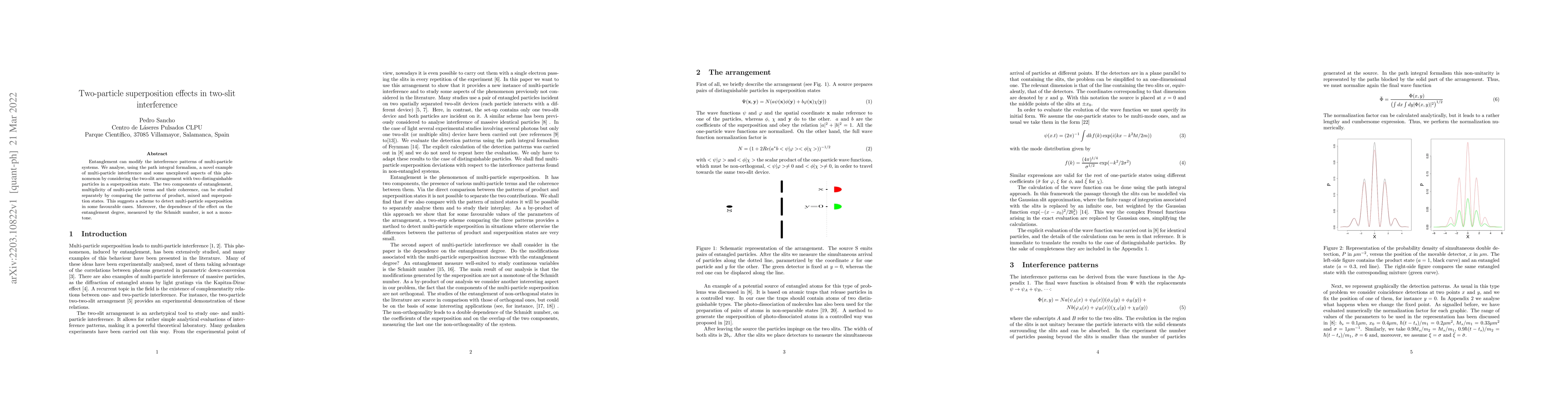Thumbnail for Two-particle superposition effects in two-slit interference
