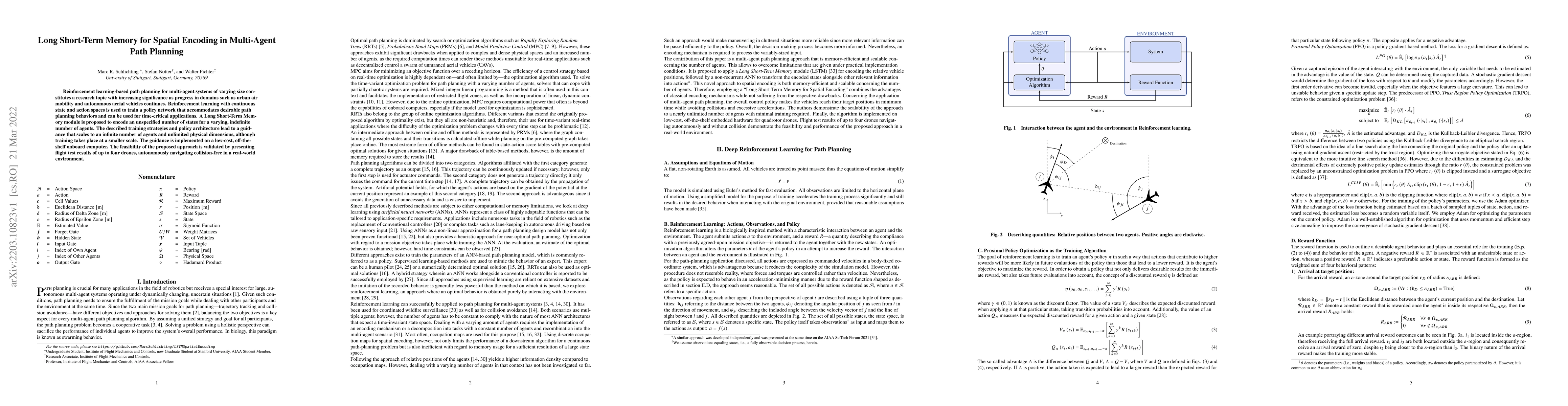 Thumbnail for Long Short-Term Memory for Spatial Encoding in Multi-Agent Path Planning