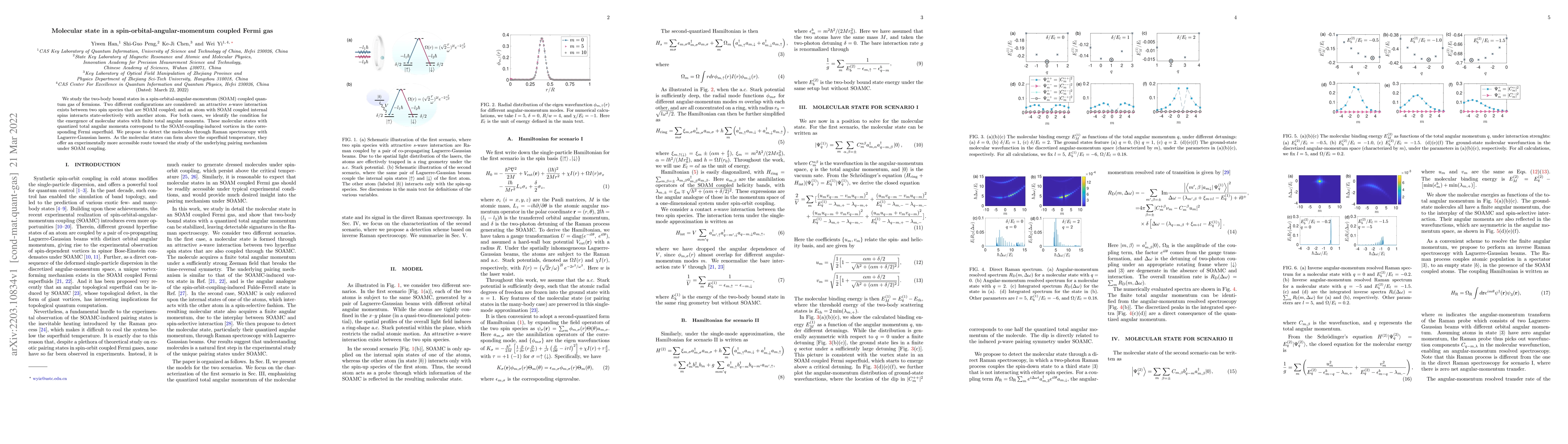 Thumbnail for Molecular state in a spin-orbital-angular-momentum coupled Fermi gas
