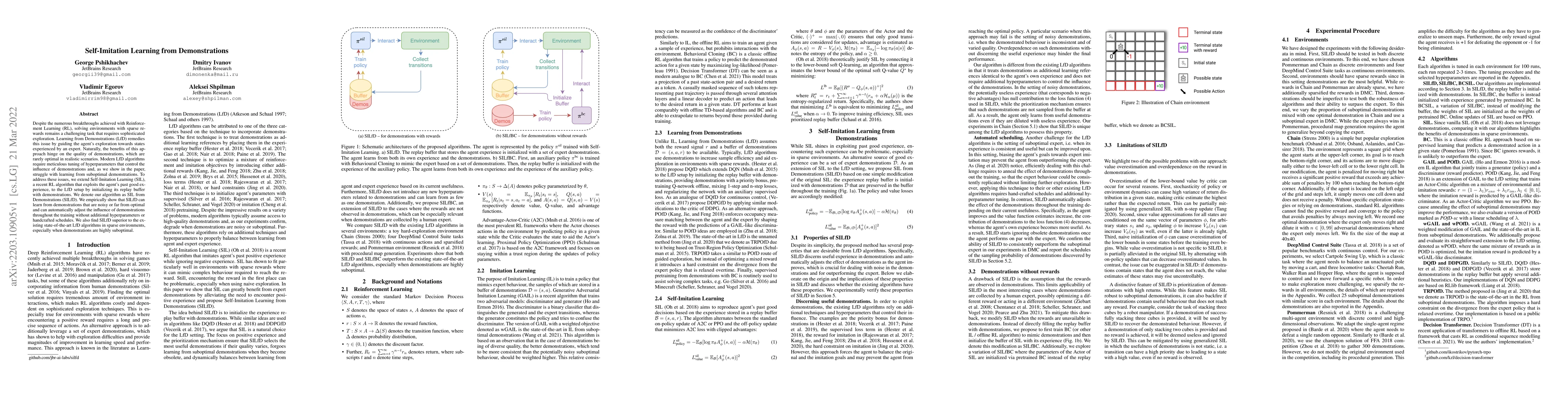 Thumbnail for Self-Imitation Learning from Demonstrations