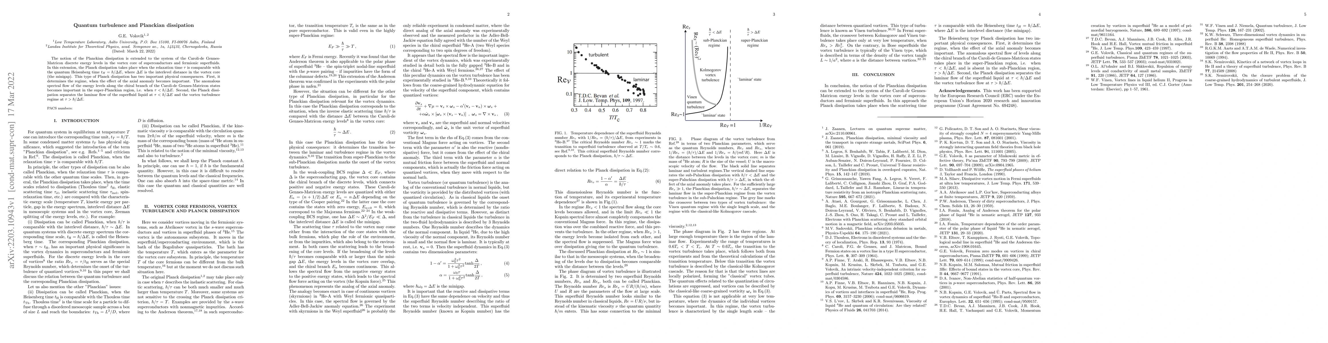 Thumbnail for Quantum turbulence and Planckian dissipation