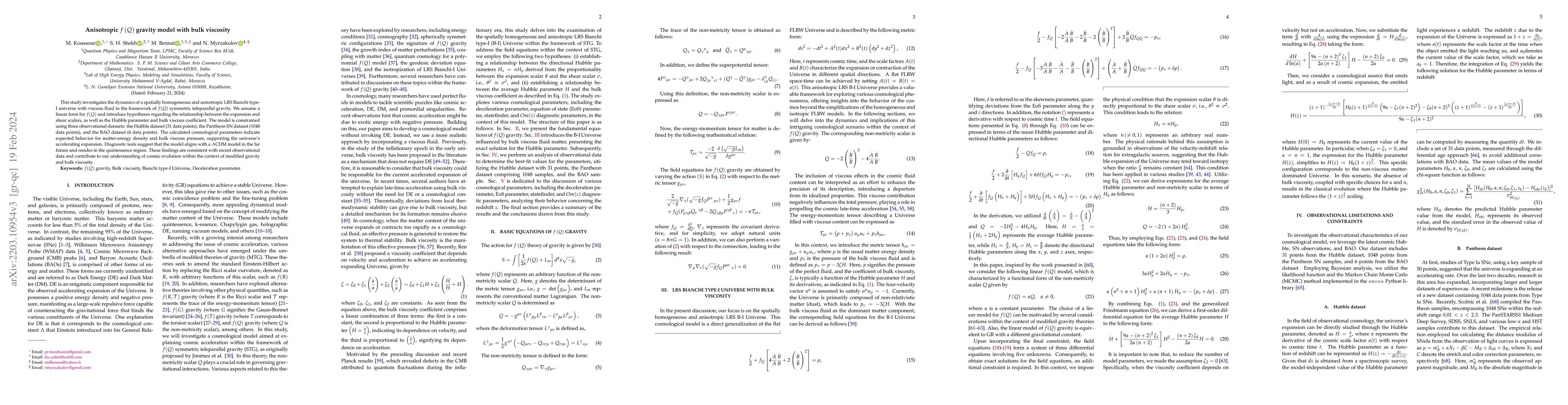 Thumbnail for Anisotropic f(Q) gravity model with bulk viscosity