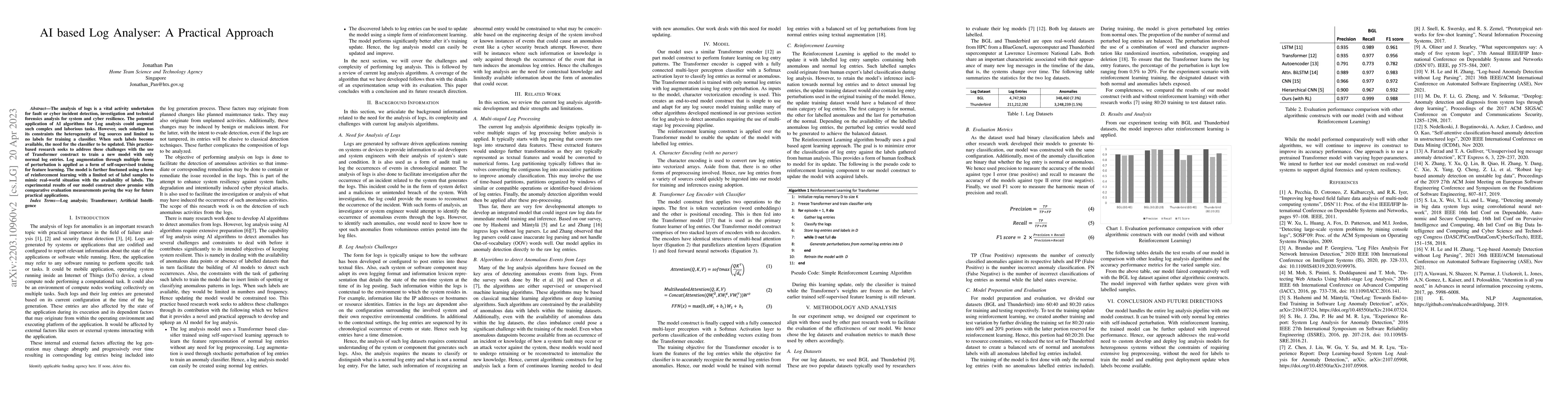 Thumbnail for AI based Log Analyser: A Practical Approach