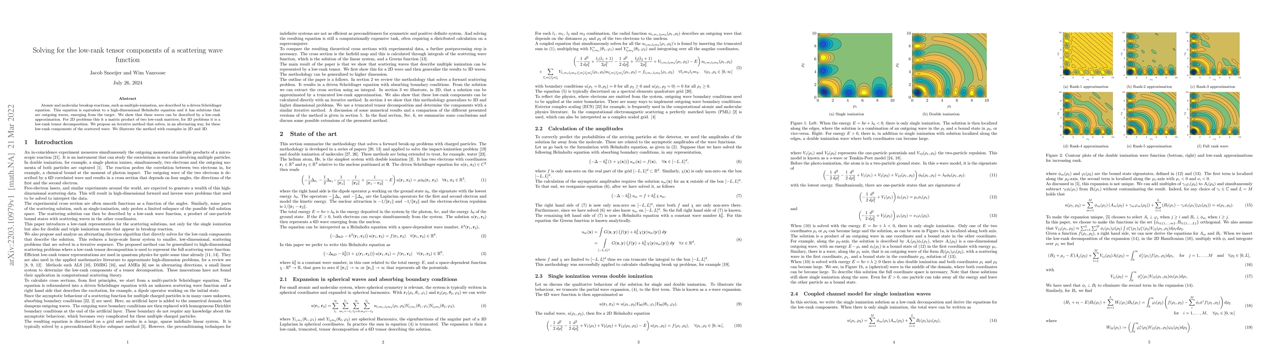 Thumbnail for Solving for the low-rank tensor components of a scattering wave function