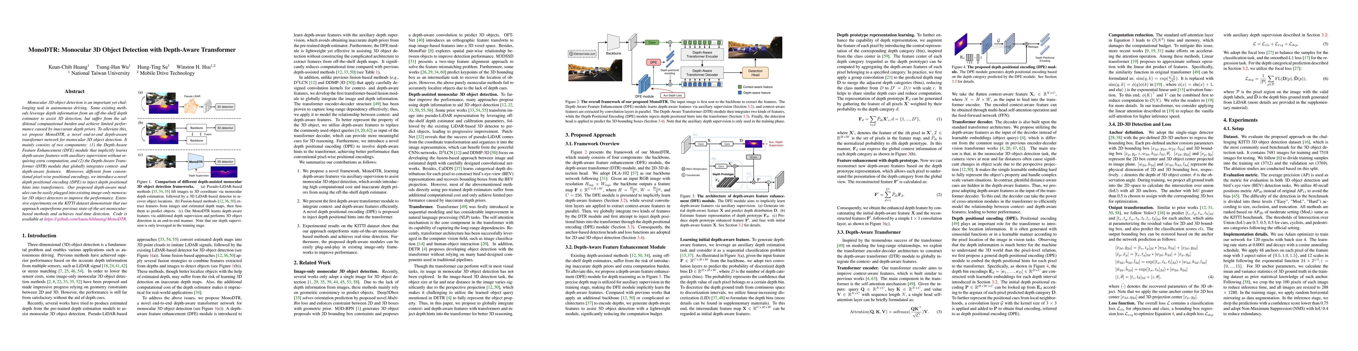 Thumbnail for MonoDTR: Monocular 3D Object Detection with Depth-Aware Transformer