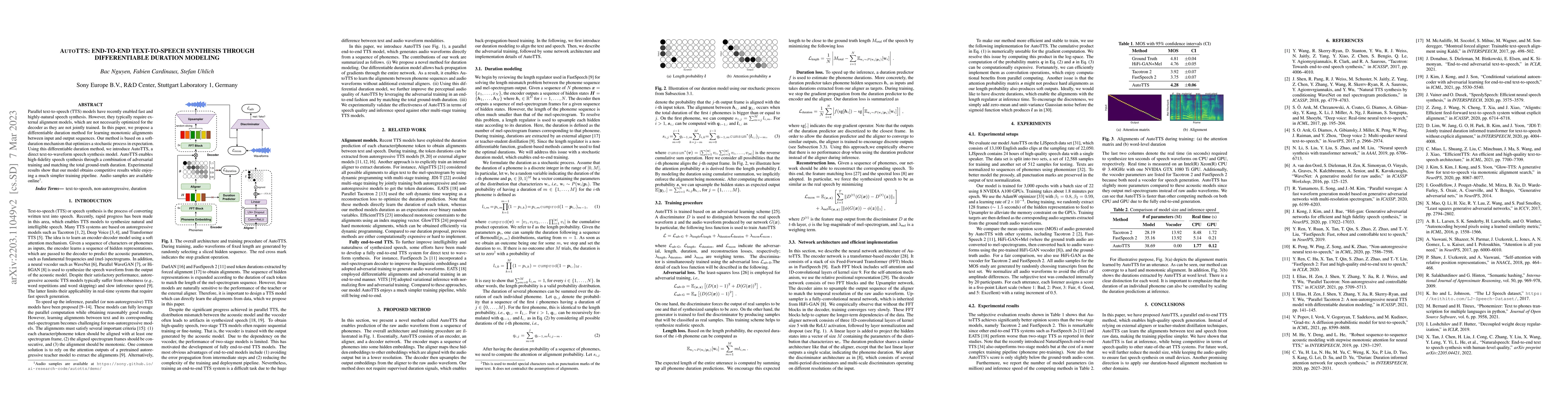 Thumbnail for AutoTTS: End-to-End Text-to-Speech Synthesis through Differentiable
  Duration Modeling