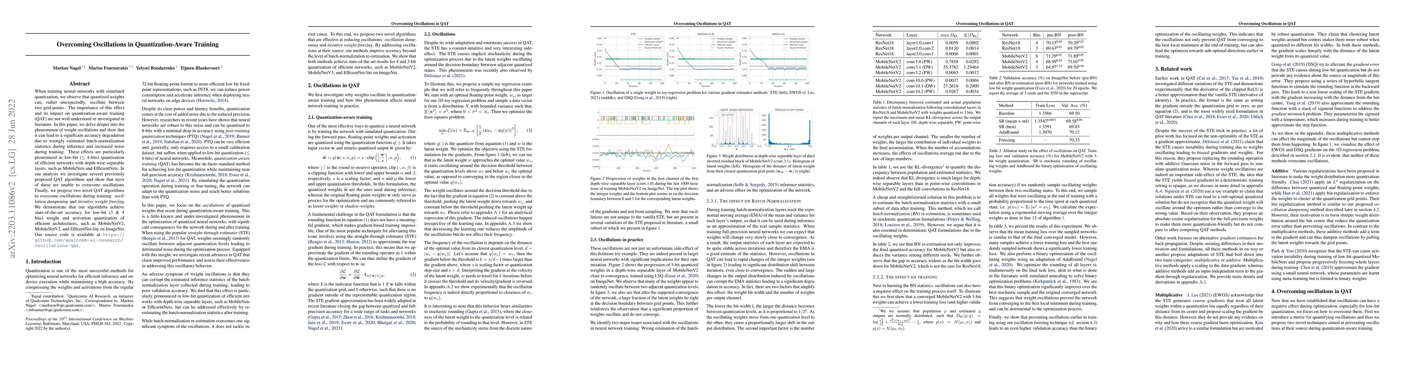 Thumbnail for Overcoming Oscillations in Quantization-Aware Training