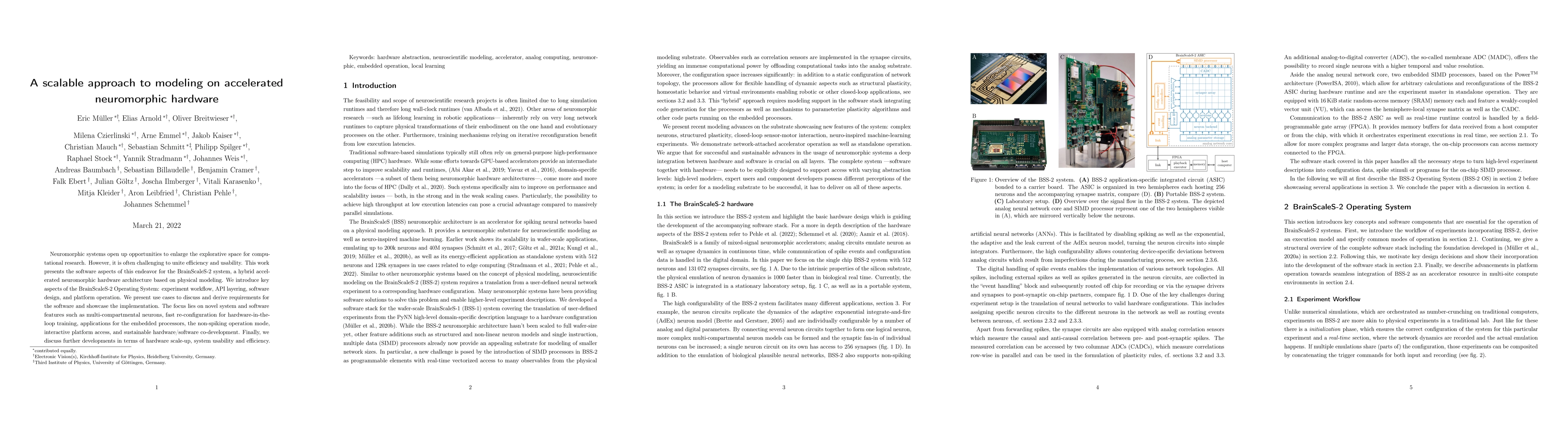 Thumbnail for A Scalable Approach to Modeling on Accelerated Neuromorphic Hardware