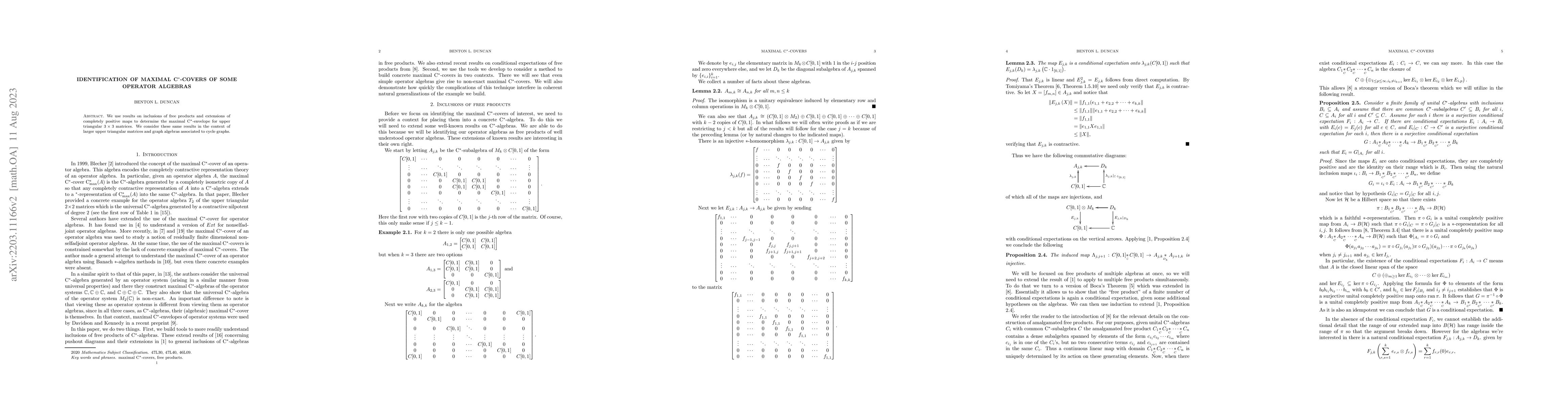 Thumbnail for Identification of maximal $C^*$-covers of some operator algebras