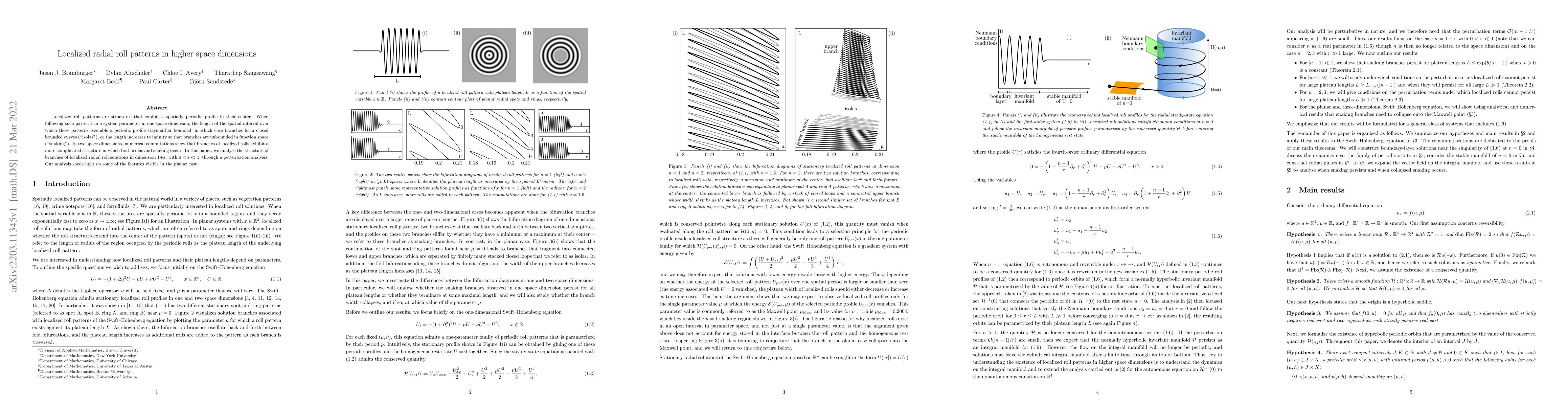 Thumbnail for Localized radial roll patterns in higher space dimensions