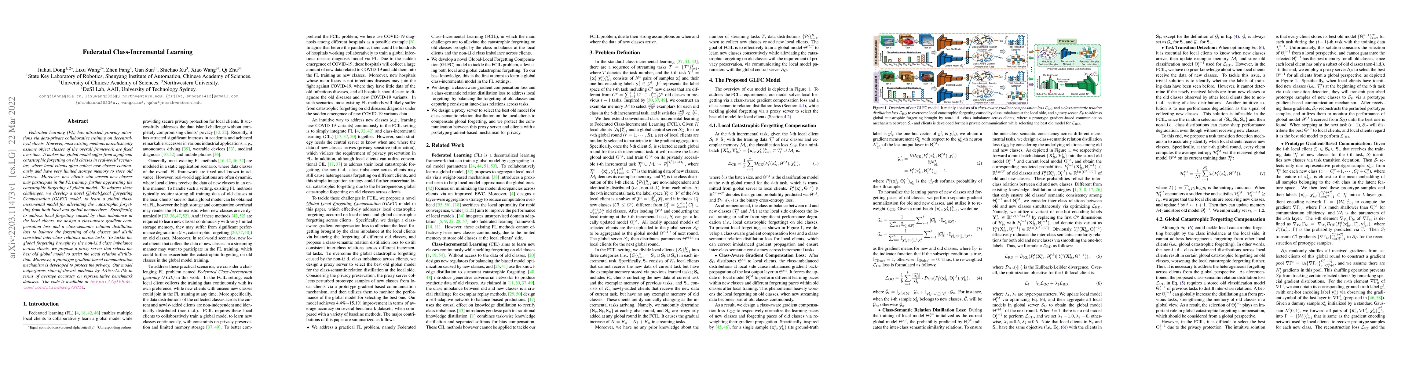 Thumbnail for Federated Class-Incremental Learning