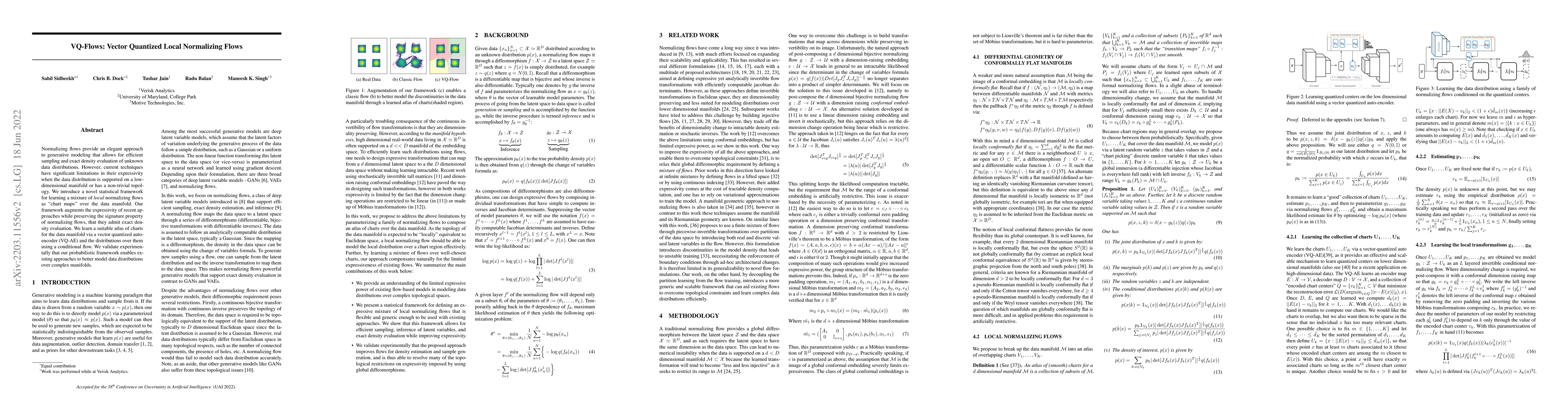 Thumbnail for VQ-Flows: Vector Quantized Local Normalizing Flows
