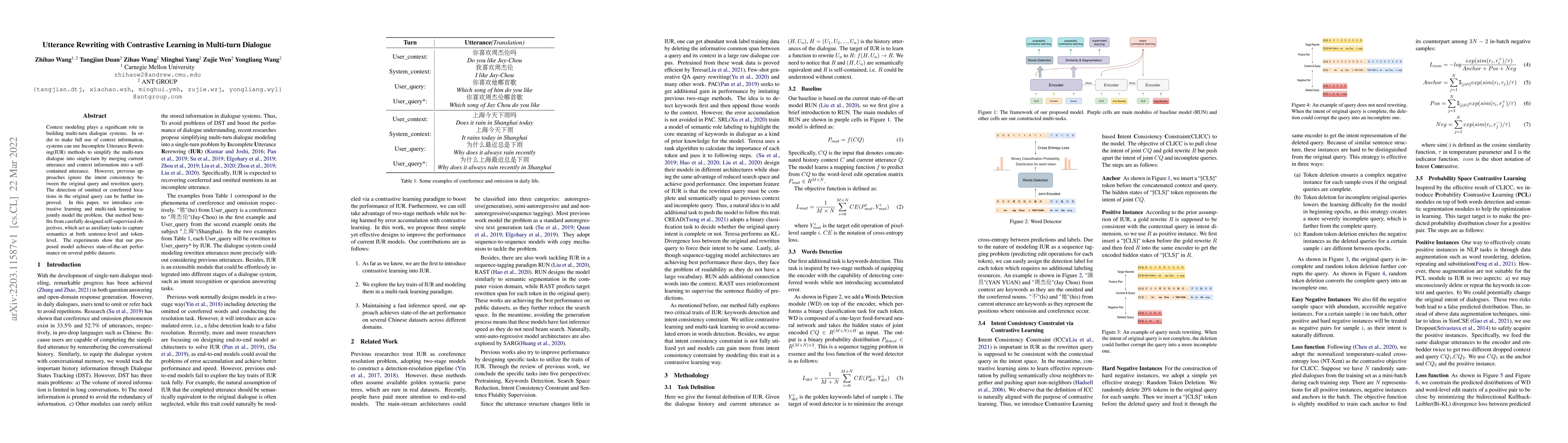 Thumbnail for Utterance Rewriting with Contrastive Learning in Multi-turn Dialogue