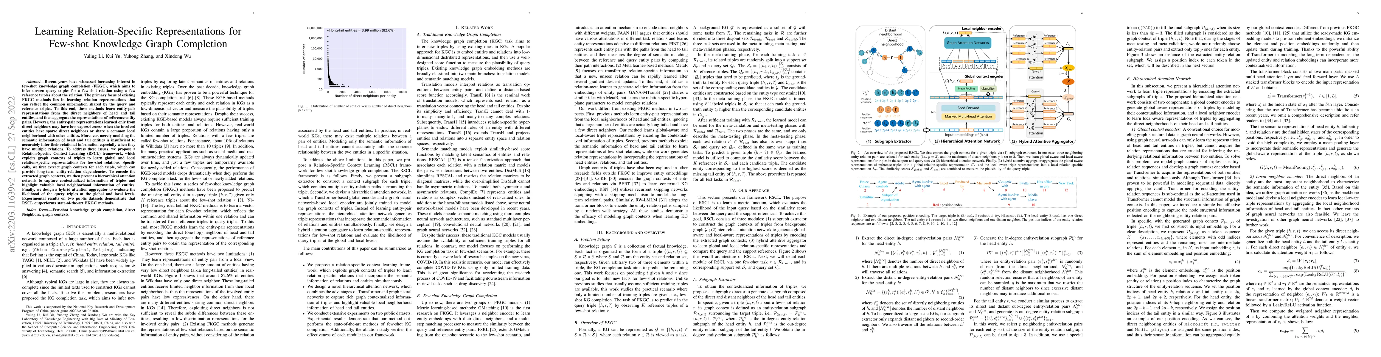 Thumbnail for Learning Relation-Specific Representations for Few-shot Knowledge Graph
  Completion