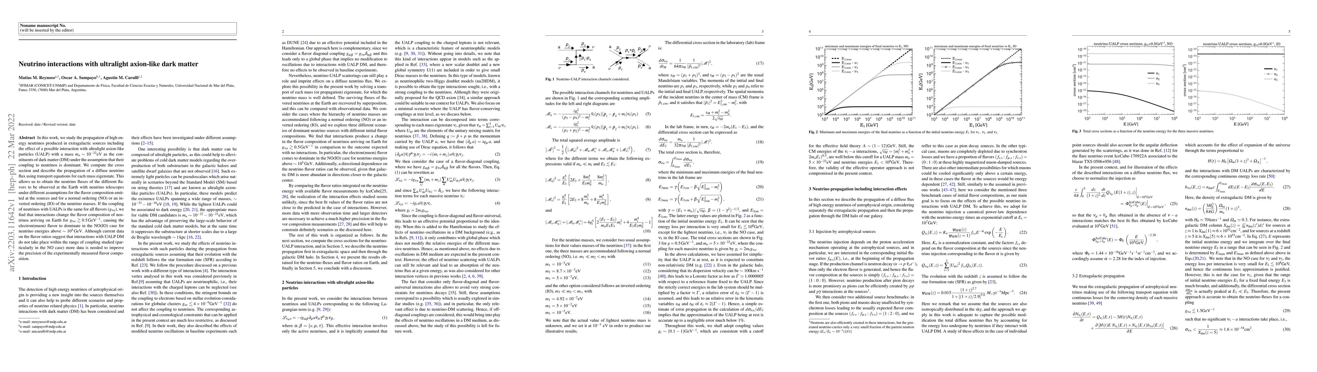 Thumbnail for Neutrino interactions with ultralight axion-like dark matter
