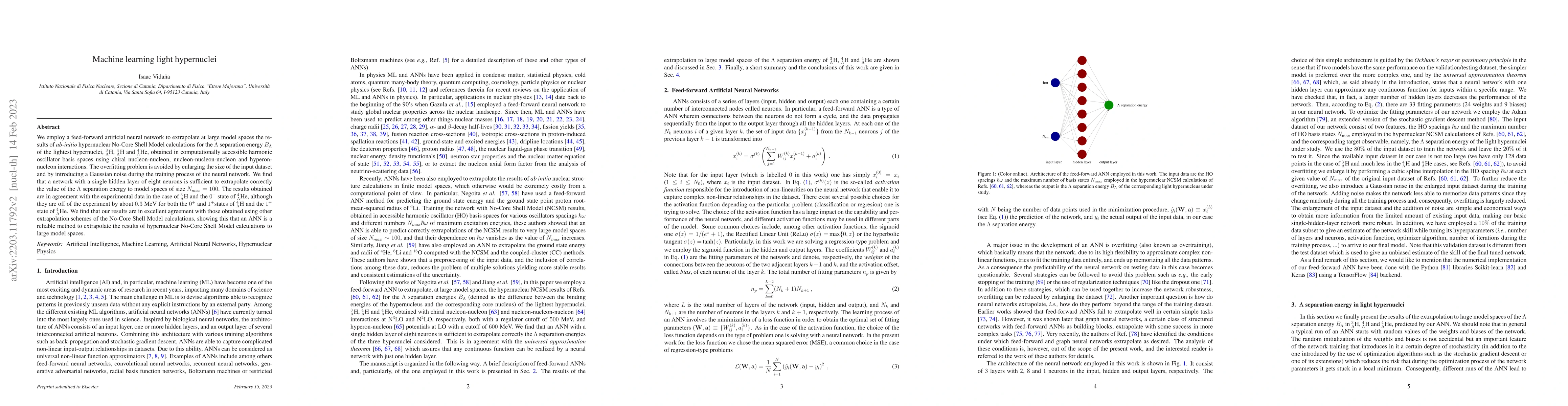 Thumbnail for Machine learning light hypernuclei