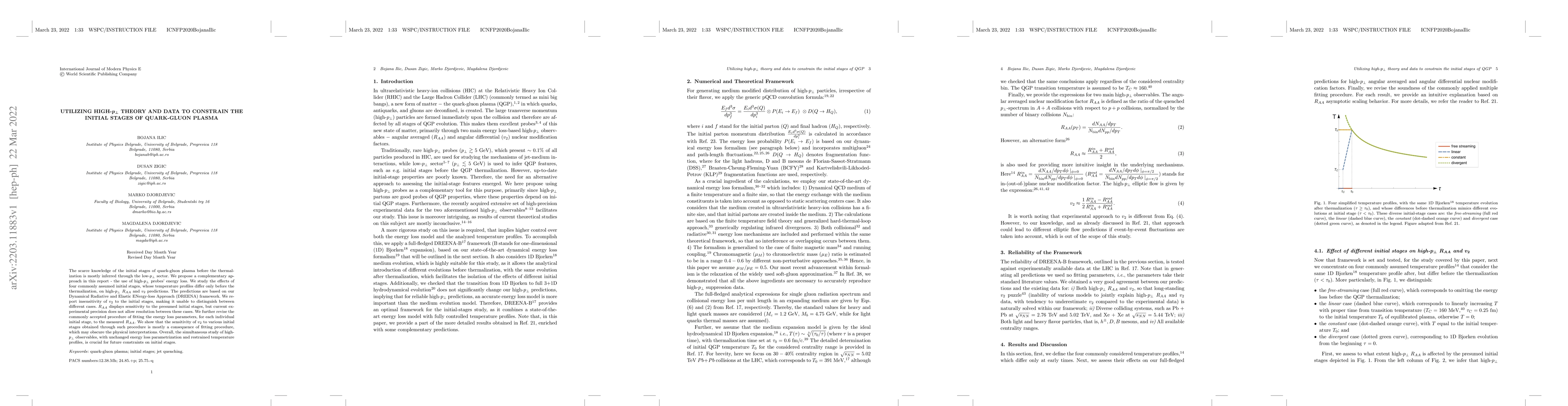 Thumbnail for Utilizing high-$p_\perp$ theory and data to constrain the initial stages
  of quark-gluon plasma