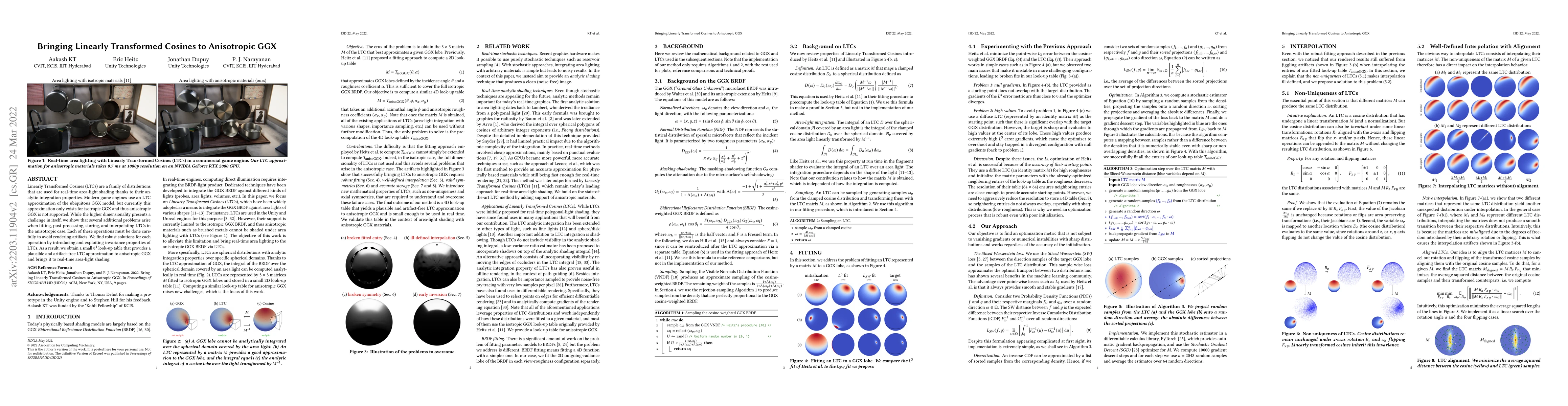 Thumbnail for Bringing Linearly Transformed Cosines to Anisotropic GGX
