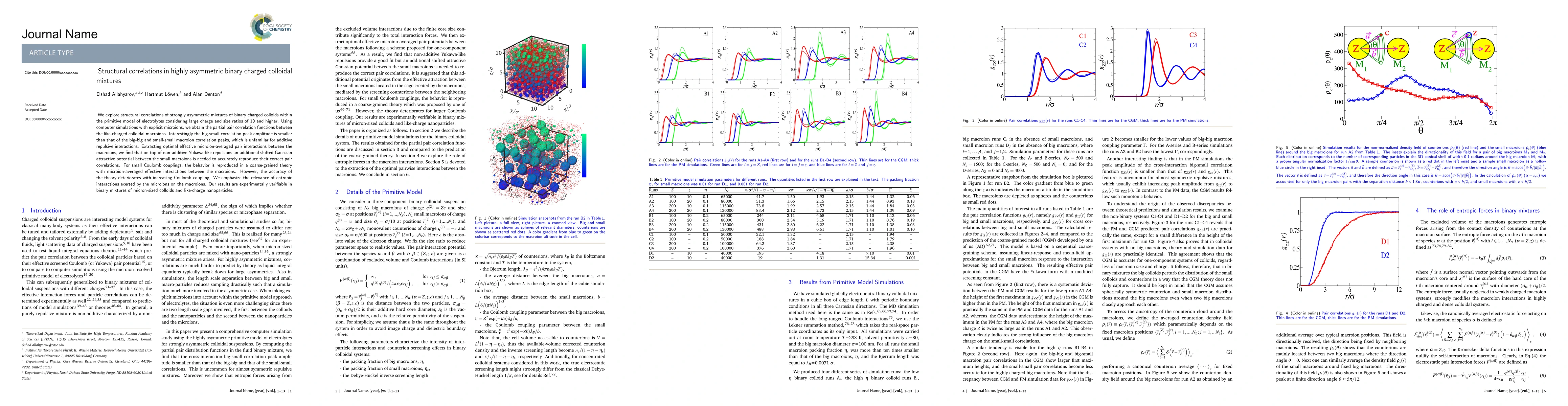 Thumbnail for Structural correlations in highly asymmetric binary charged colloidal
  mixtures