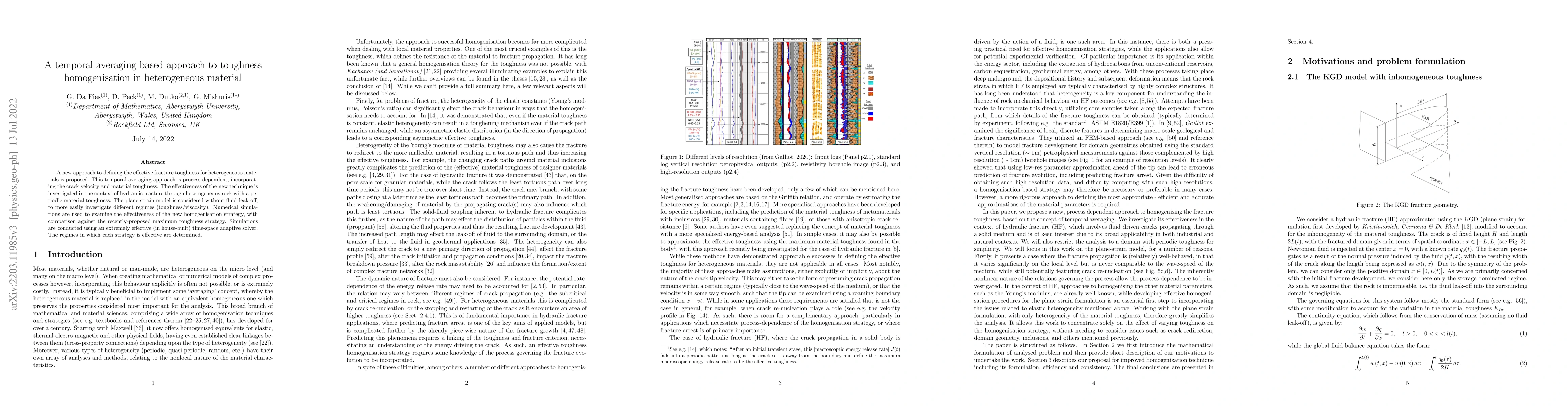 Thumbnail for A temporal-averaging based approach to toughness homogenisation in
  heterogeneous material