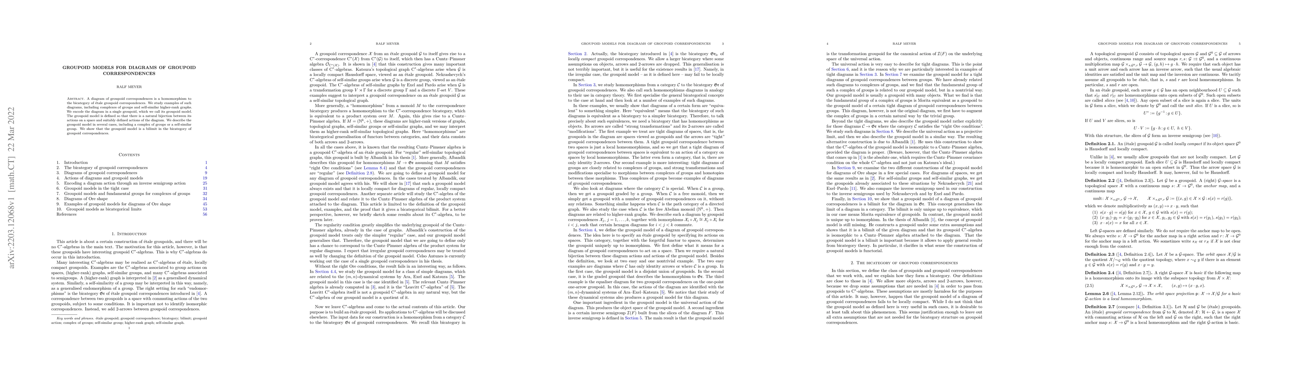 Thumbnail for Groupoid models for diagrams of groupoid correspondences