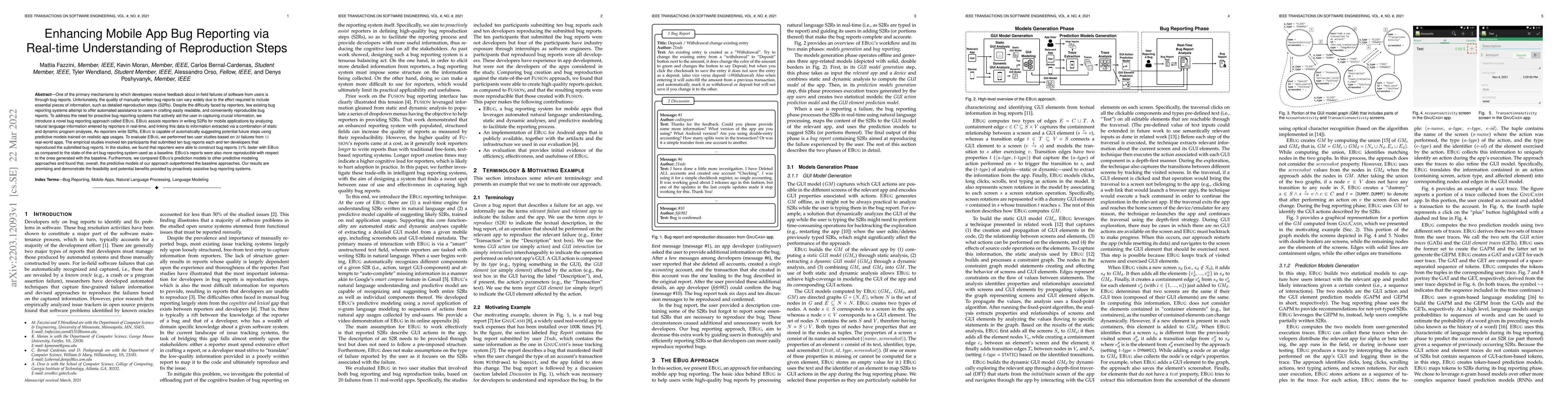 Thumbnail for Enhancing Mobile App Bug Reporting via Real-time Understanding of
  Reproduction Steps