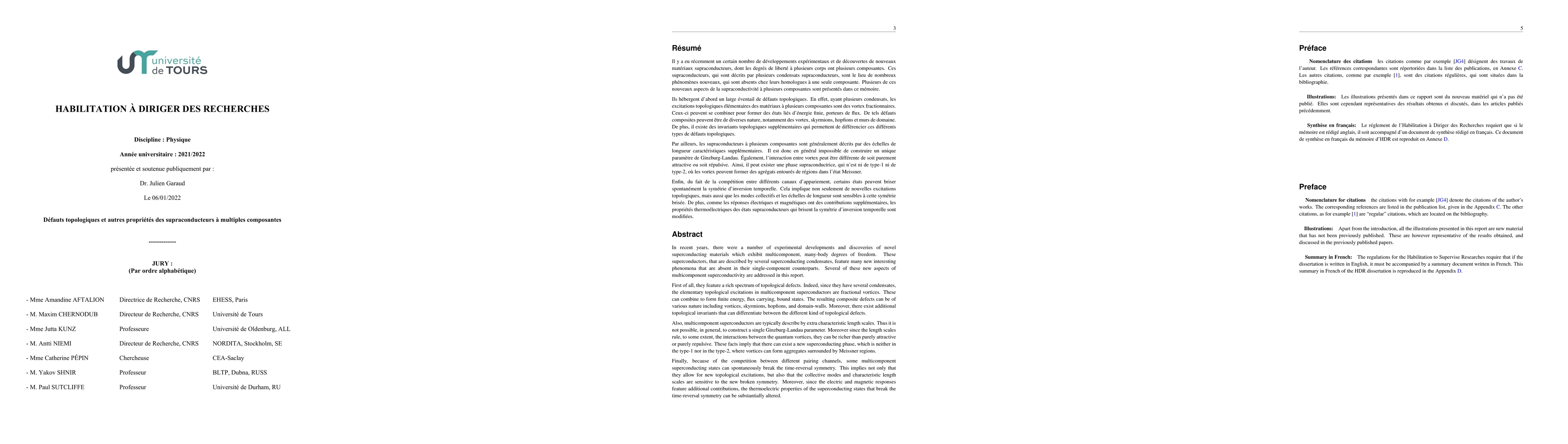 Thumbnail for Topological defects and other properties of multicomponent
  superconductors