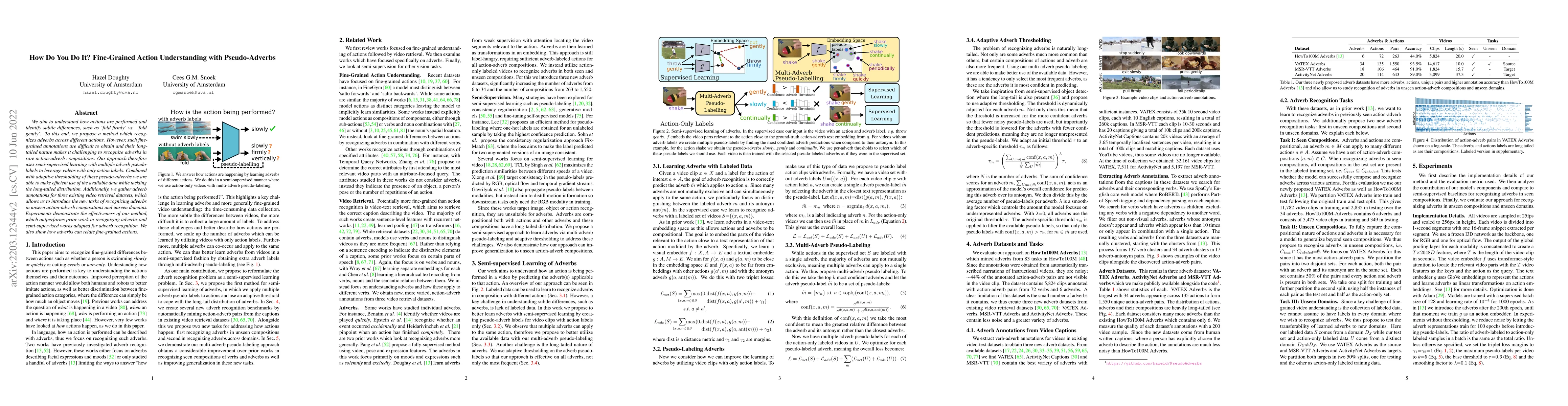 Thumbnail for How Do You Do It? Fine-Grained Action Understanding with Pseudo-Adverbs