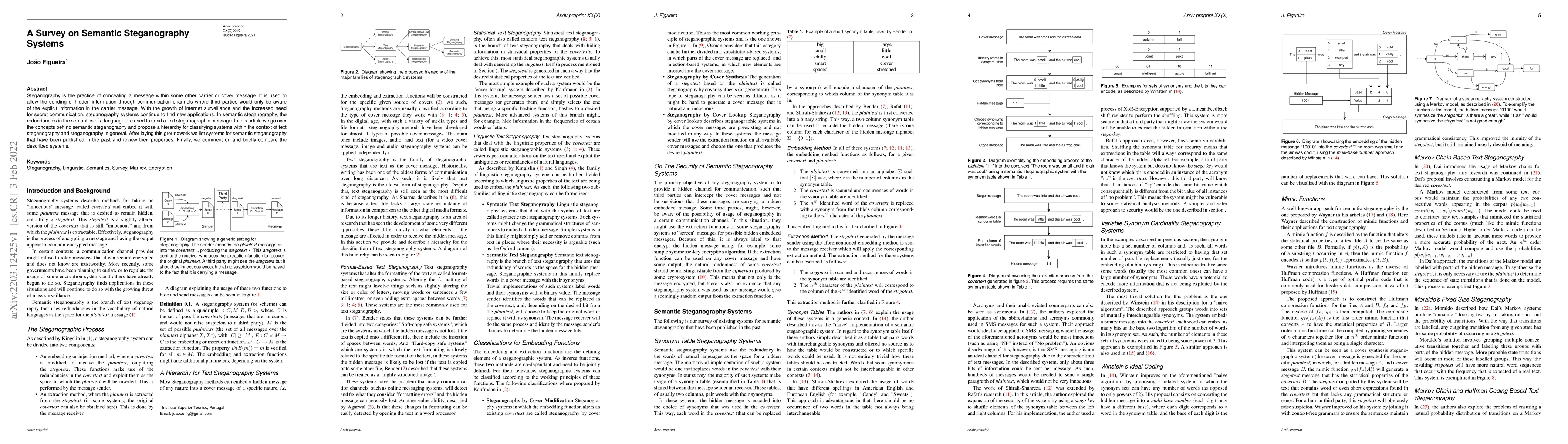 Thumbnail for A Survey On Semantic Steganography Systems