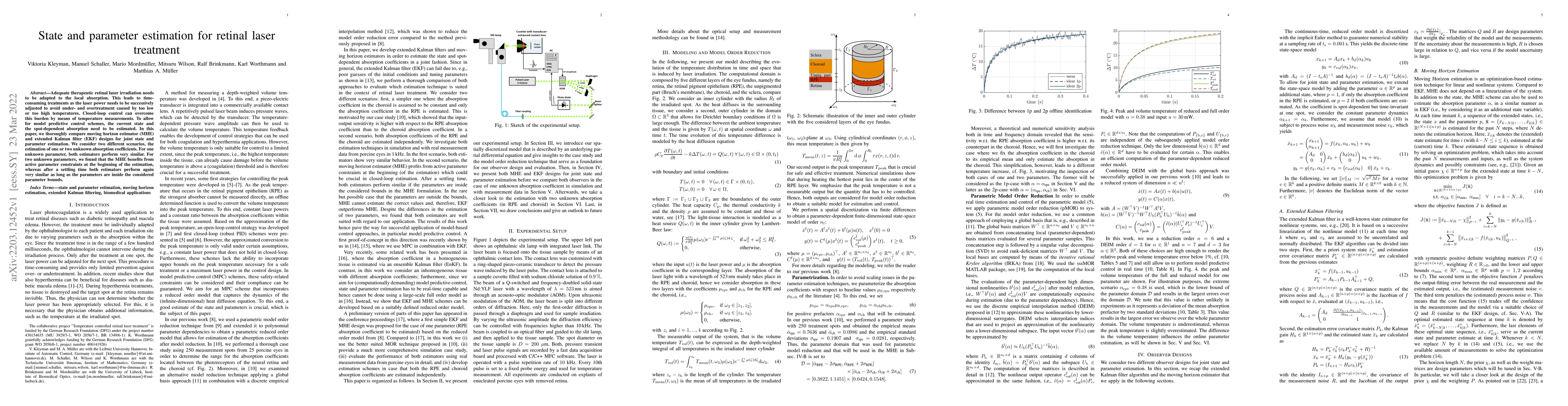 Thumbnail for State and parameter estimation for retinal laser treatment