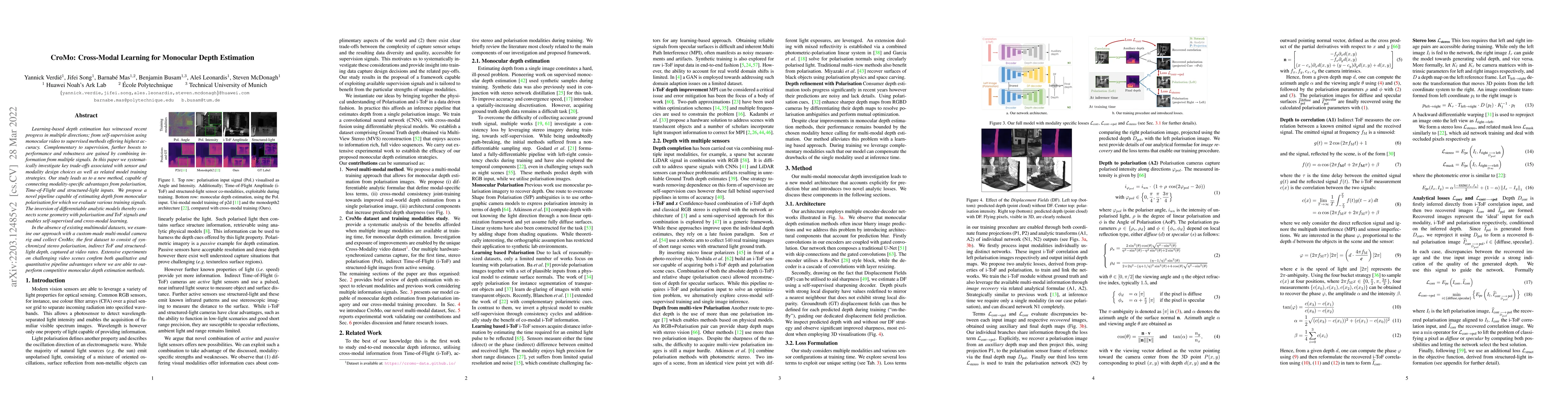 Thumbnail for CroMo: Cross-Modal Learning for Monocular Depth Estimation