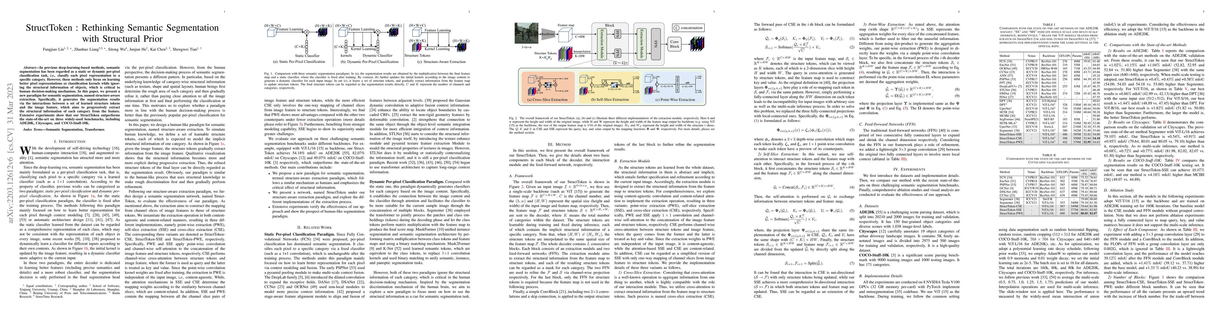 Thumbnail for StructToken : Rethinking Semantic Segmentation with Structural Prior