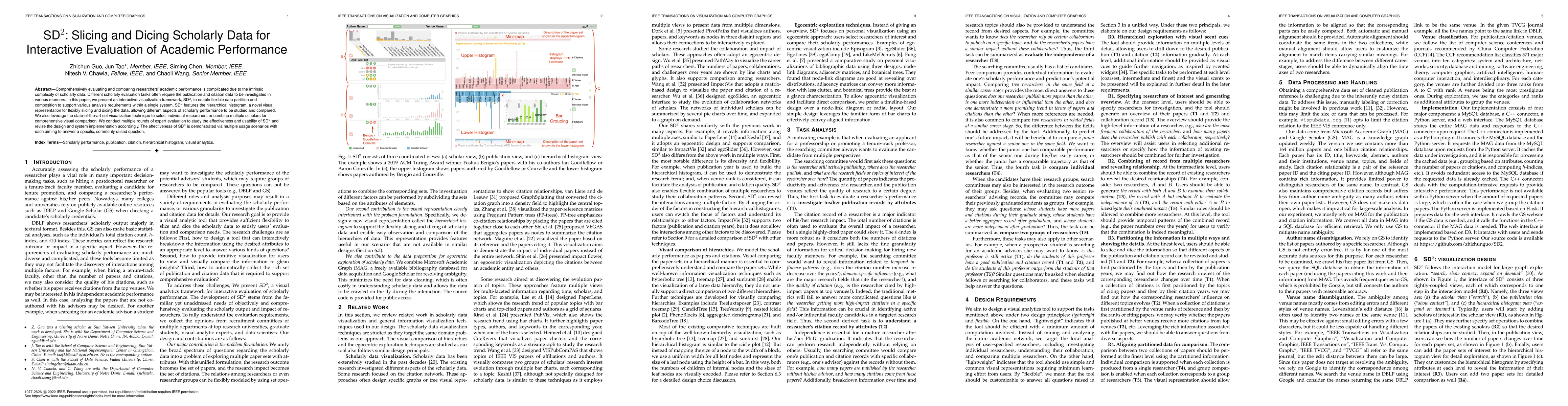 Thumbnail for SD2: Slicing and Dicing Scholarly Data for Interactive Evaluation of
  Academic Performance