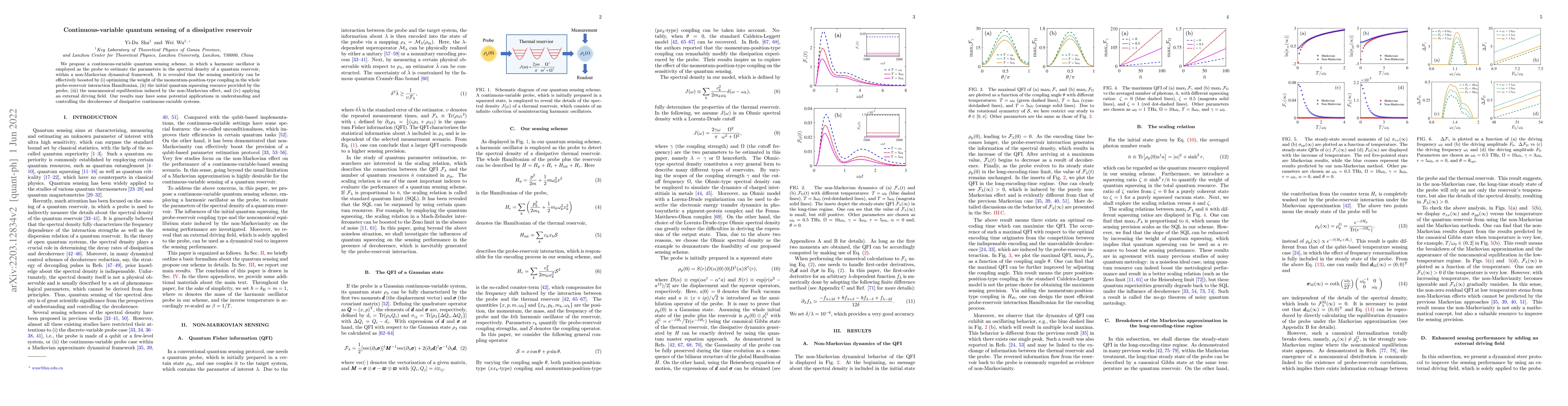 Thumbnail for Continuous-variable quantum sensing of a dissipative reservoir