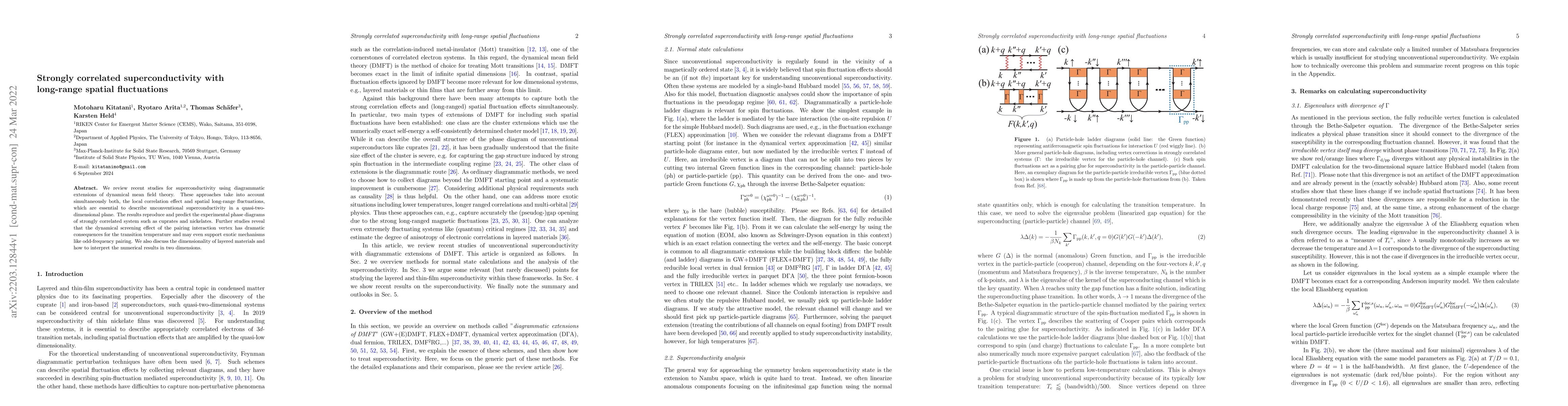 Thumbnail for Strongly correlated superconductivity with long-range spatial
  fluctuations