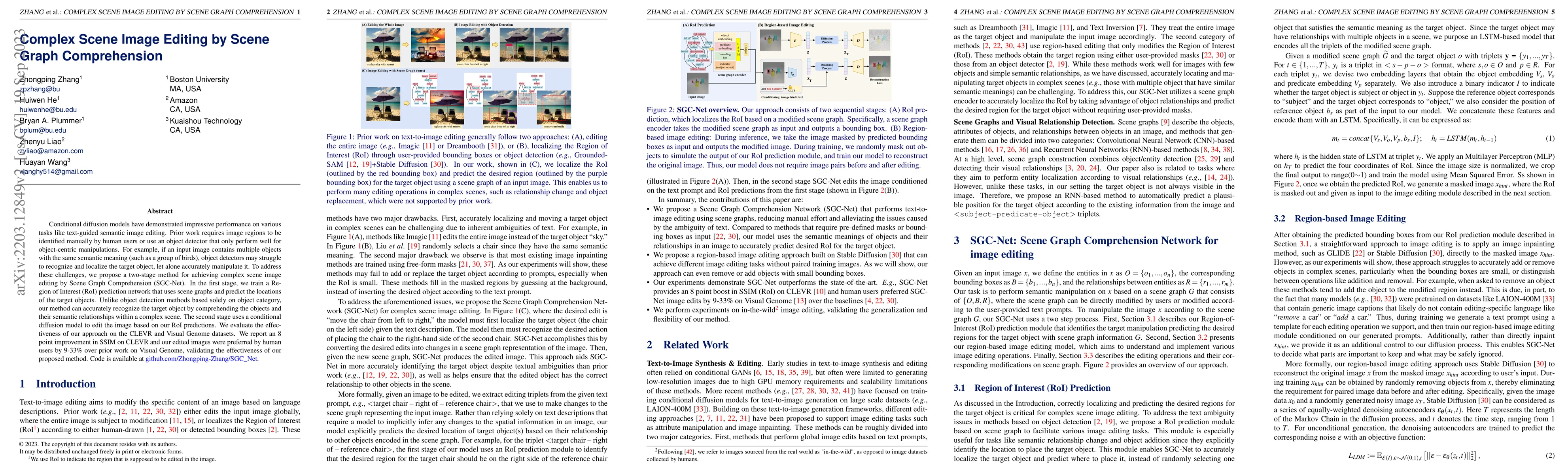 Thumbnail for Complex Scene Image Editing by Scene Graph Comprehension