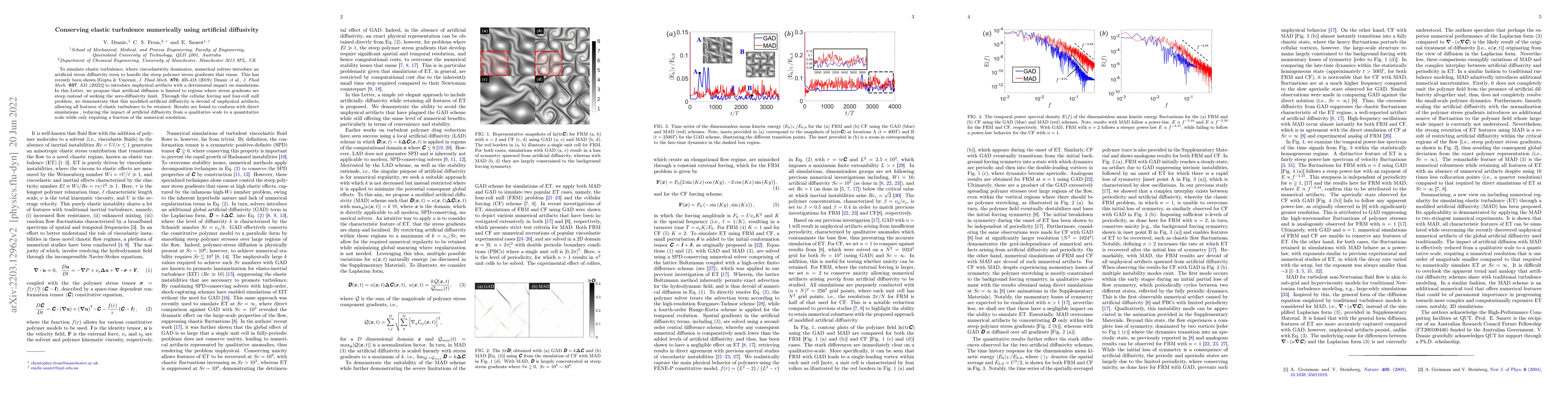 Thumbnail for Conserving elastic turbulence numerically using artificial diffusivity