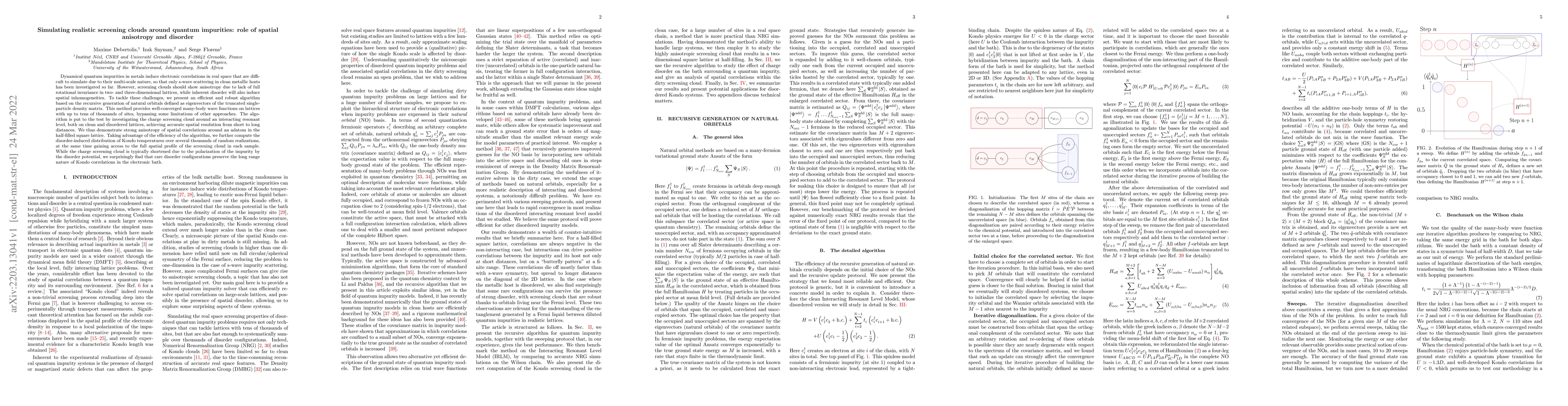 Thumbnail for Simulating realistic screening clouds around quantum impurities: role of
  spatial anisotropy and disorder