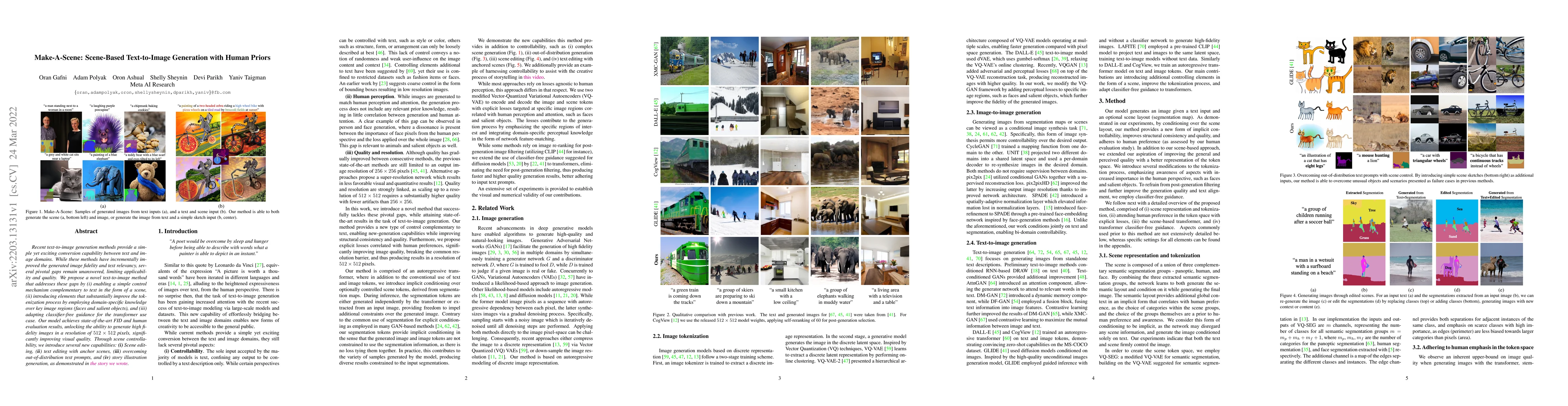 Thumbnail for Make-A-Scene: Scene-Based Text-to-Image Generation with Human Priors