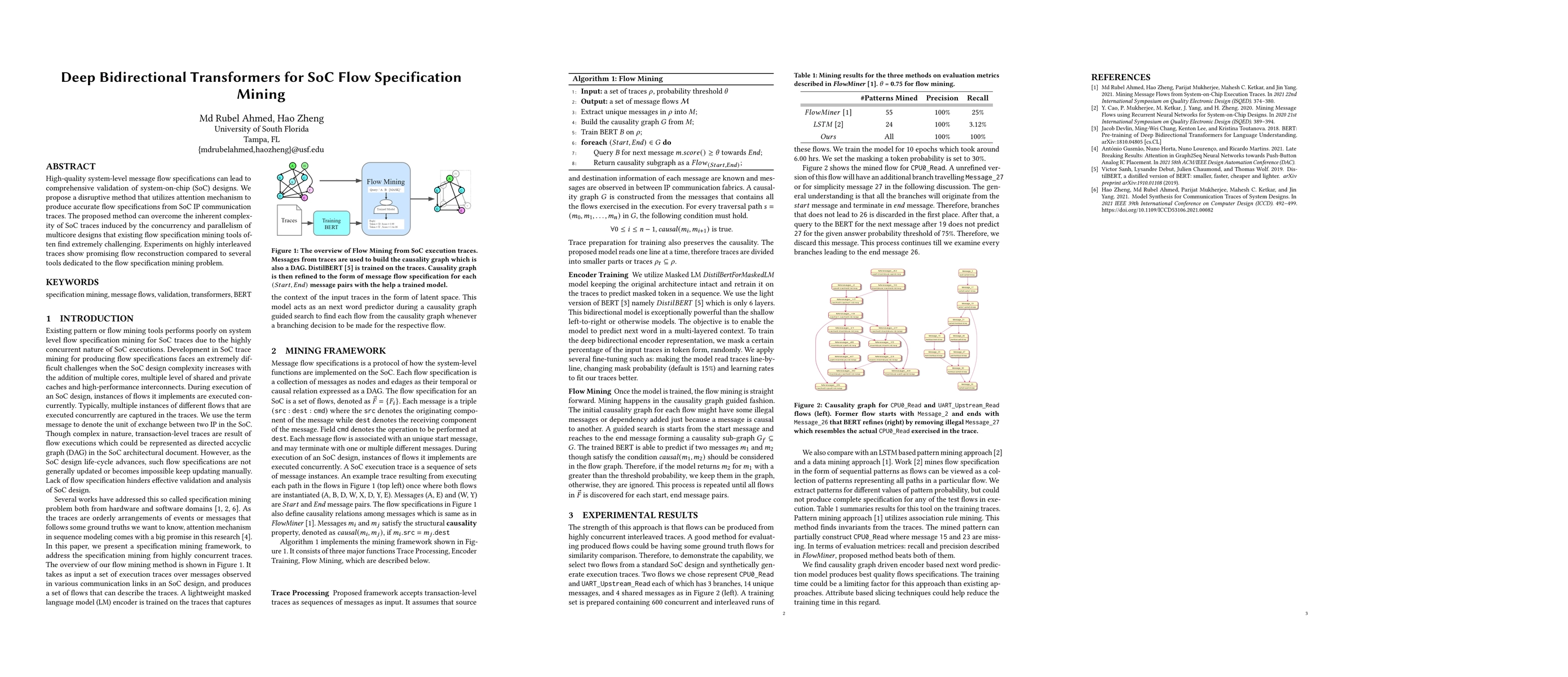 Thumbnail for Deep Bidirectional Transformers for SoC Flow Specification Mining