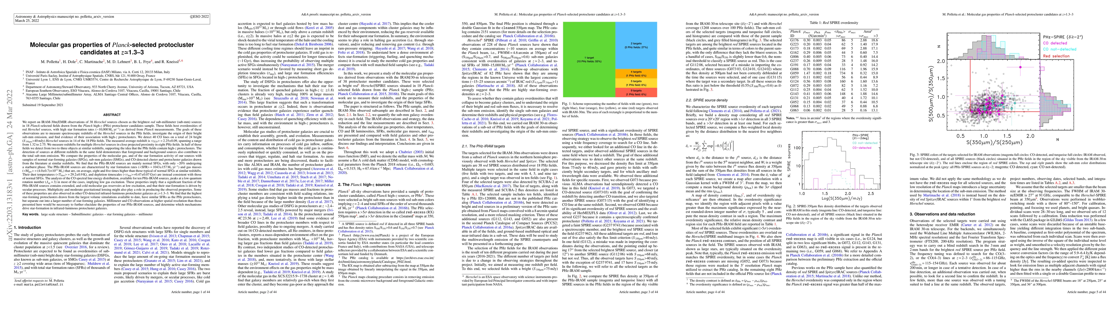 Thumbnail for Molecular gas properties of Planck-selected protocluster candidates at
  z~1.3-3