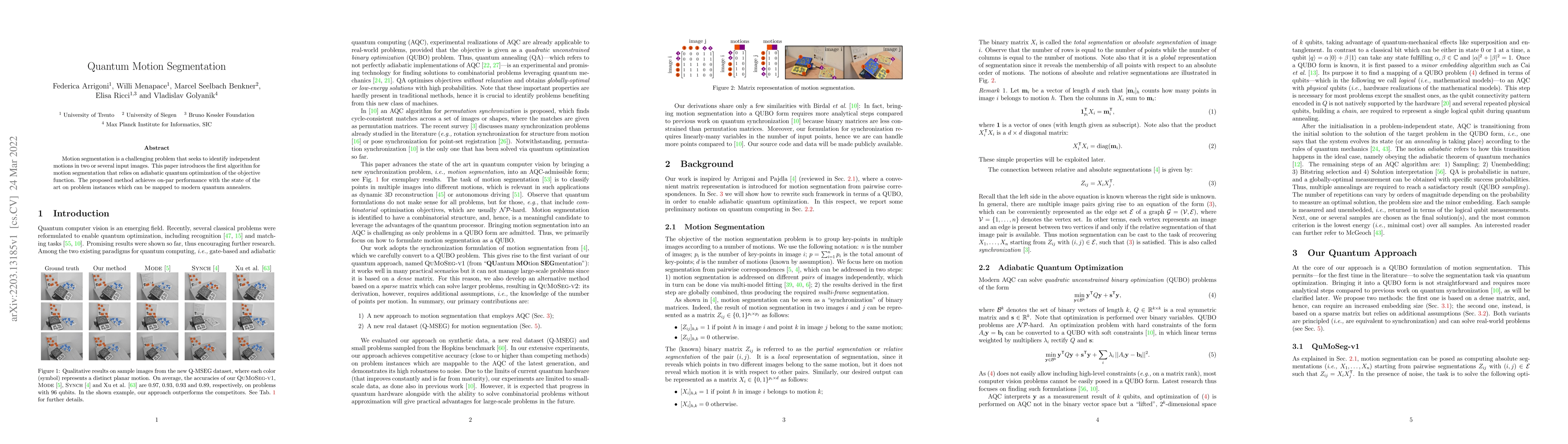 Thumbnail for Quantum Motion Segmentation