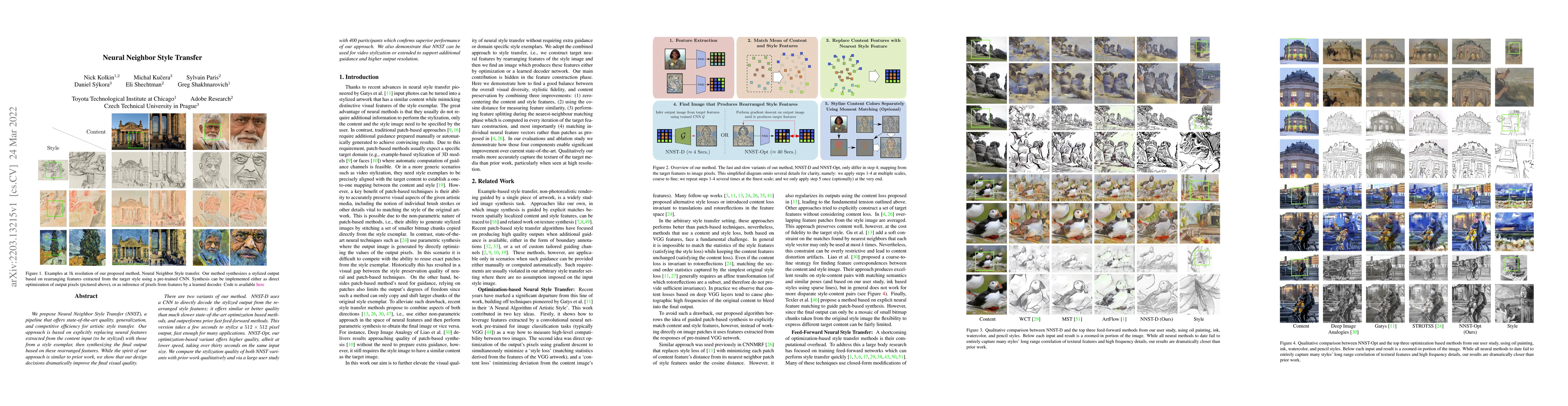 Thumbnail for Neural Neighbor Style Transfer