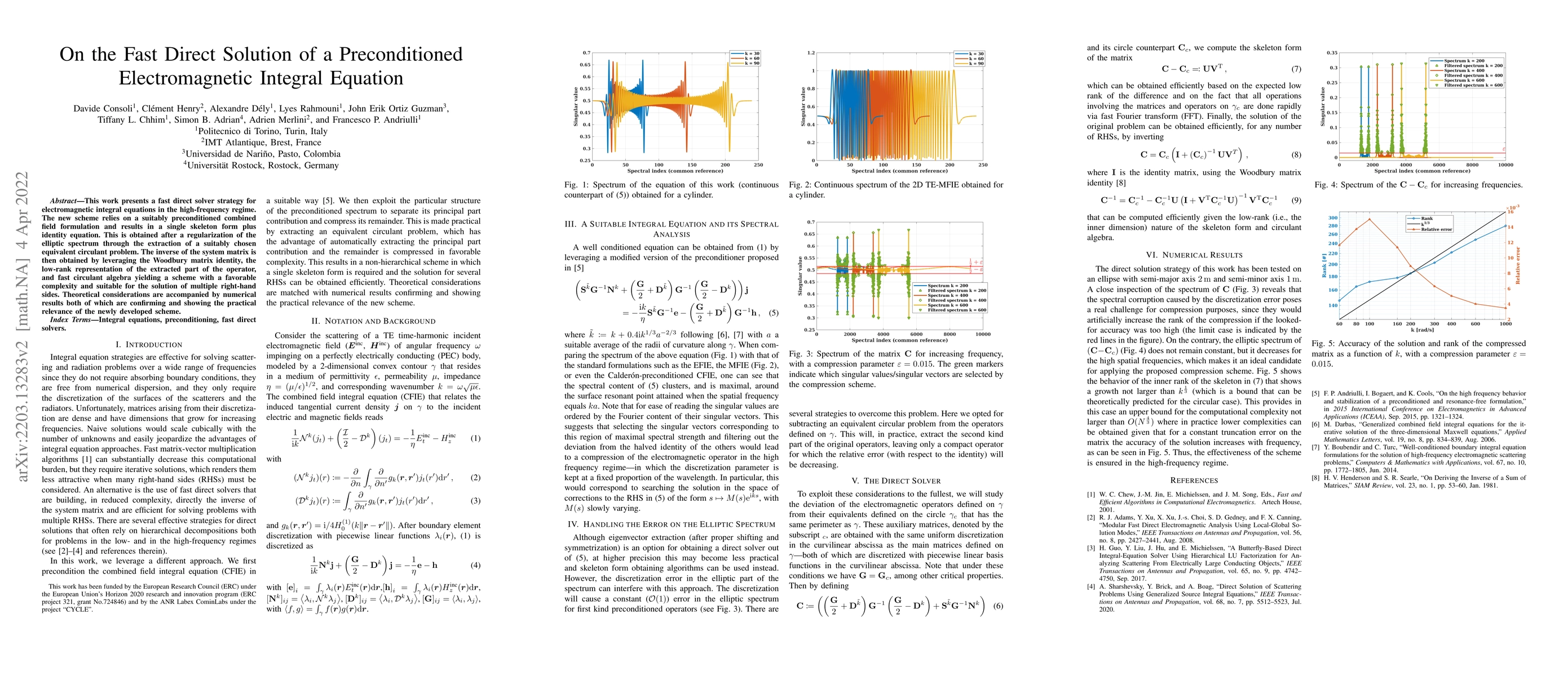 Thumbnail for On the Fast Direct Solution of a Preconditioned Electromagnetic Integral
  Equation