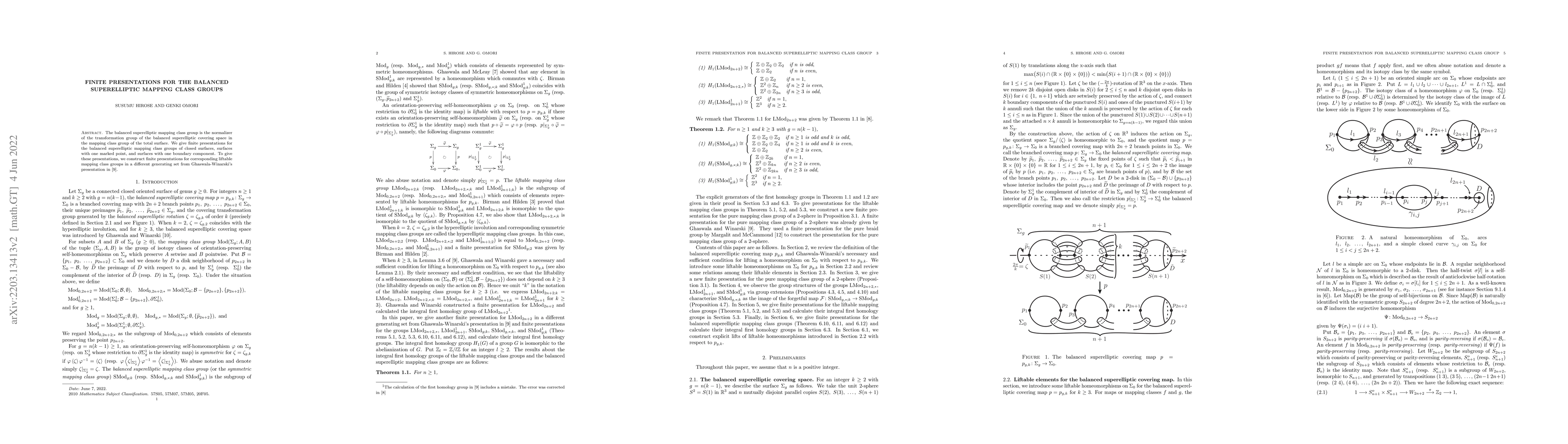 Thumbnail for Finite presentations for the balanced superelliptic mapping class groups