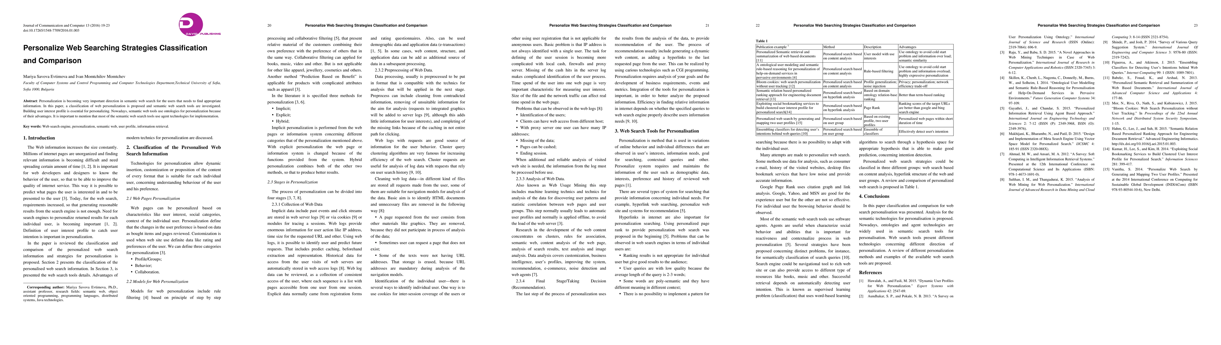 Thumbnail for Personalize Web Searching Strategies Classification and Comparison