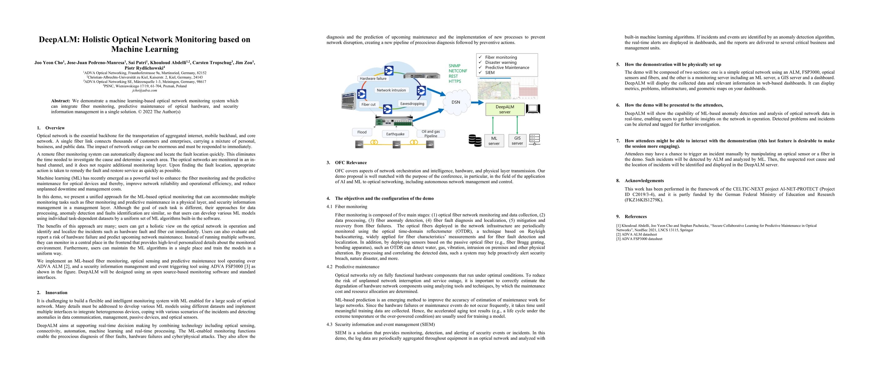Thumbnail for DeepALM: Holistic Optical Network Monitoring based on Machine Learning