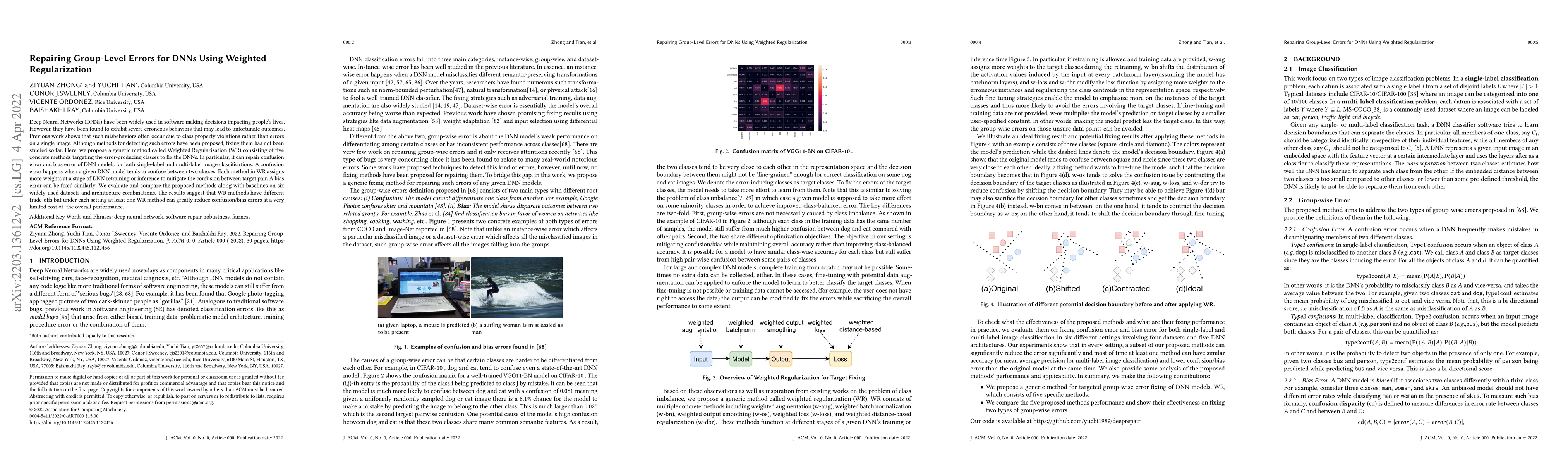 Thumbnail for Repairing Group-Level Errors for DNNs Using Weighted Regularization